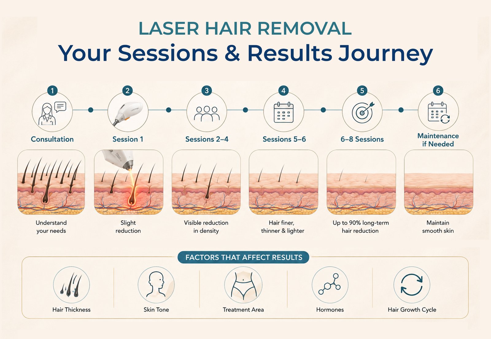 Laser hair removal in Rohini